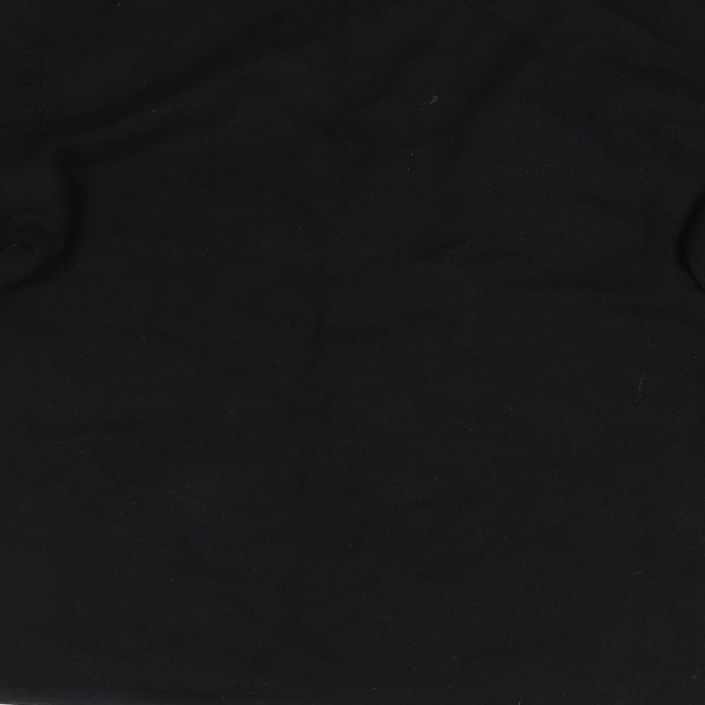 New Look Womens Black  Knit Pullover Jumper Size 14