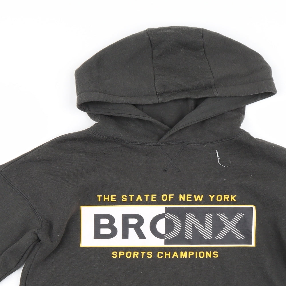 Primark Boys Grey   Pullover Hoodie Size 12-13 Years  - Bronx