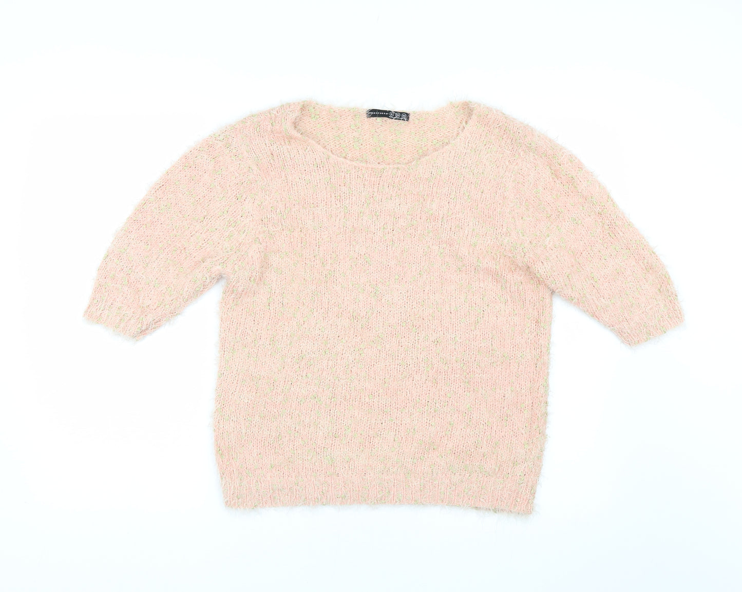 Primark Womens Pink  Knit Pullover Jumper Size 16