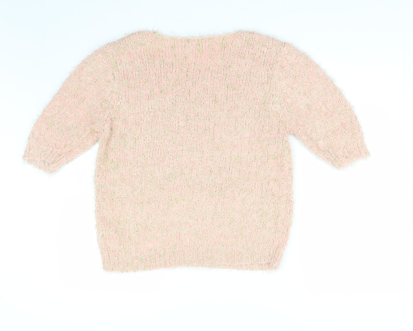 Primark Womens Pink  Knit Pullover Jumper Size 16