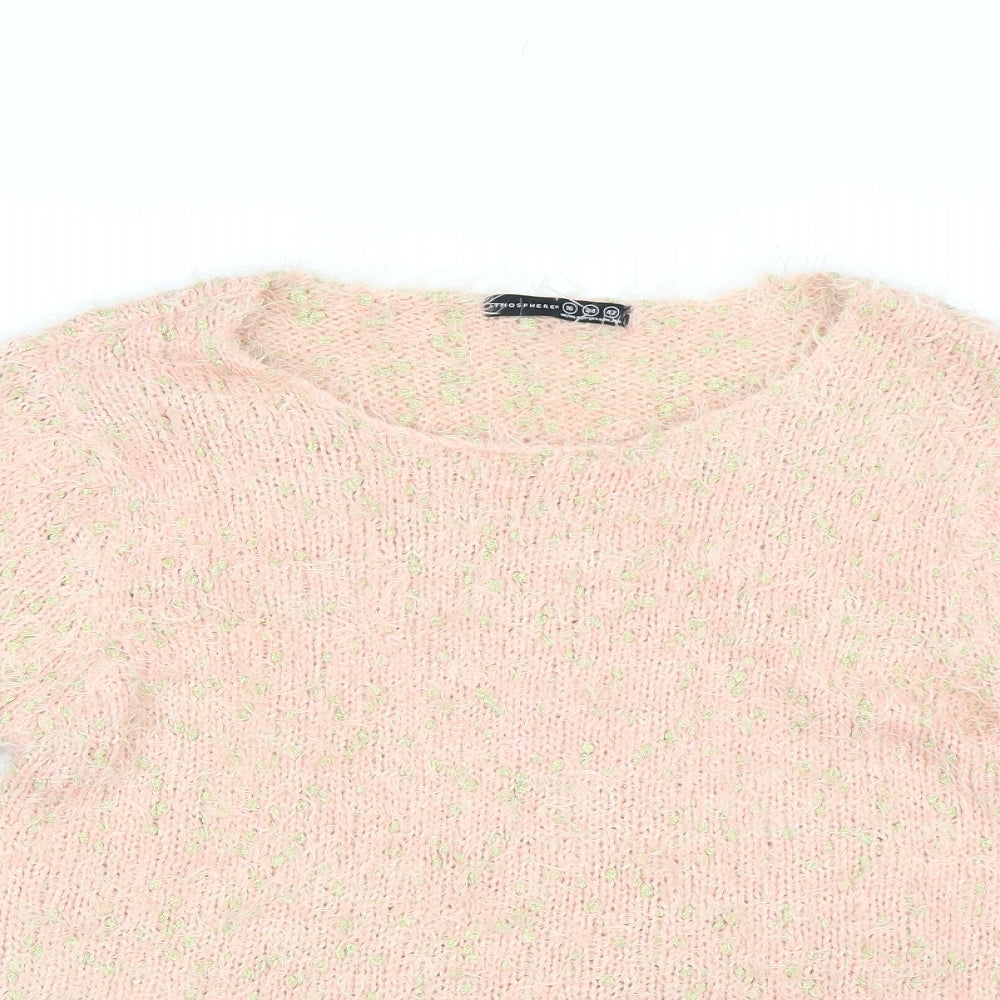 Primark Womens Pink  Knit Pullover Jumper Size 16