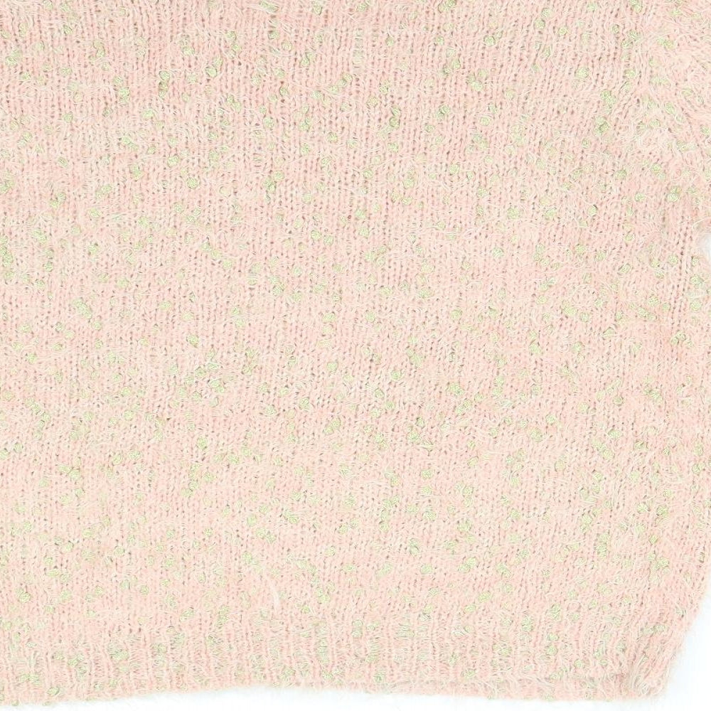 Primark Womens Pink  Knit Pullover Jumper Size 16