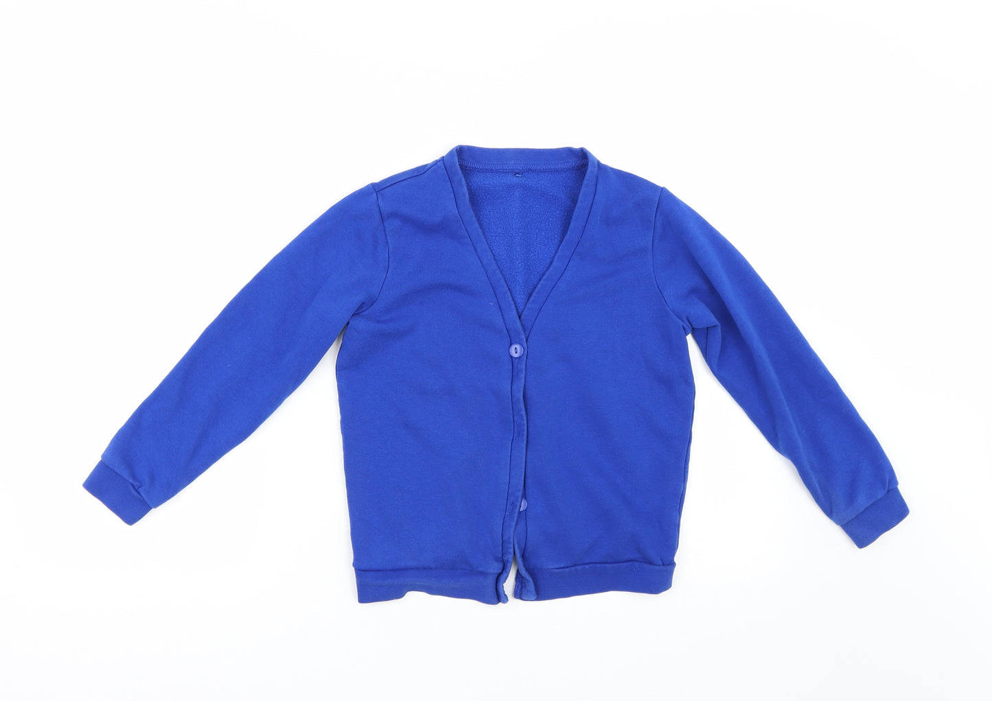 George Girls Blue   Cardigan Jumper Size 8-9 Years  - School