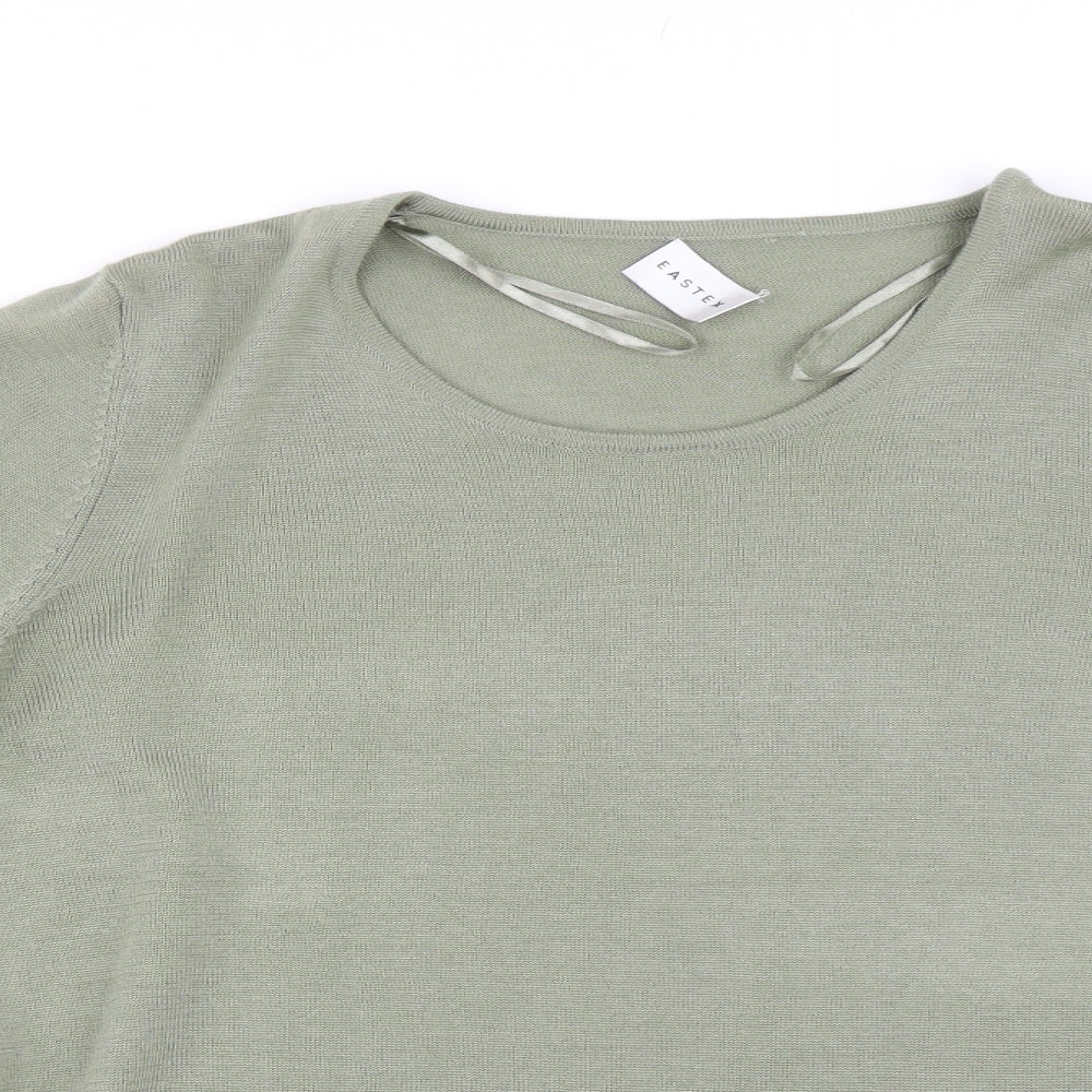 Eastex Womens Green  Knit Pullover Jumper Size 18
