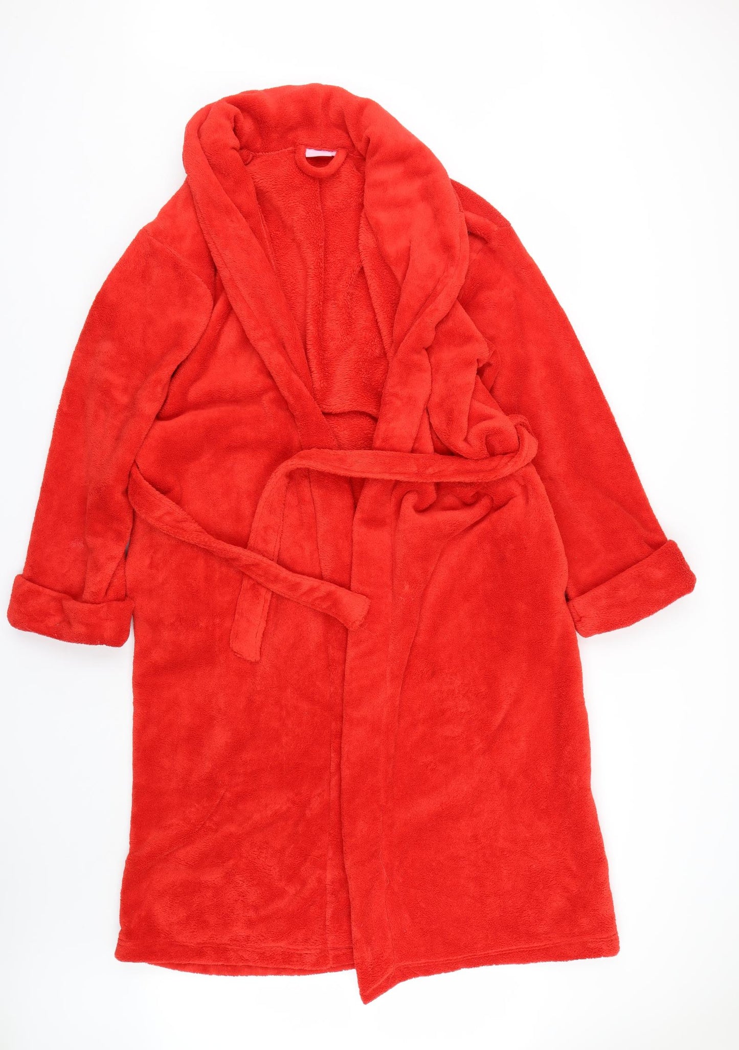 Whisper Womens Orange  Fleece  Gown Size 18