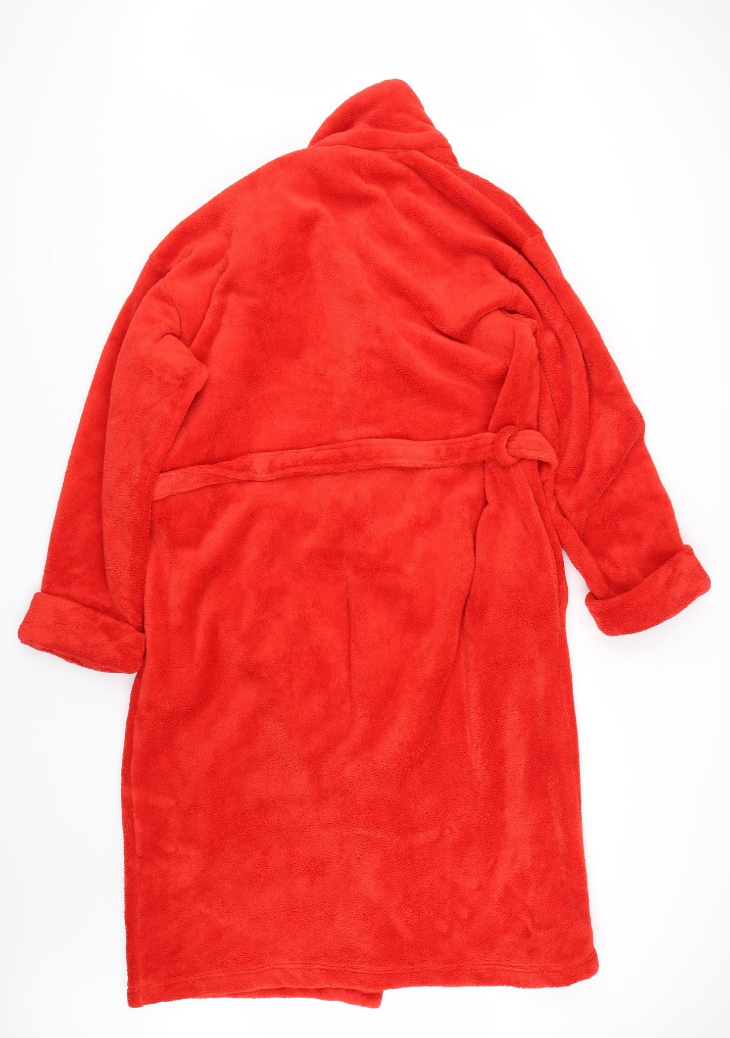 Whisper Womens Orange  Fleece  Gown Size 18