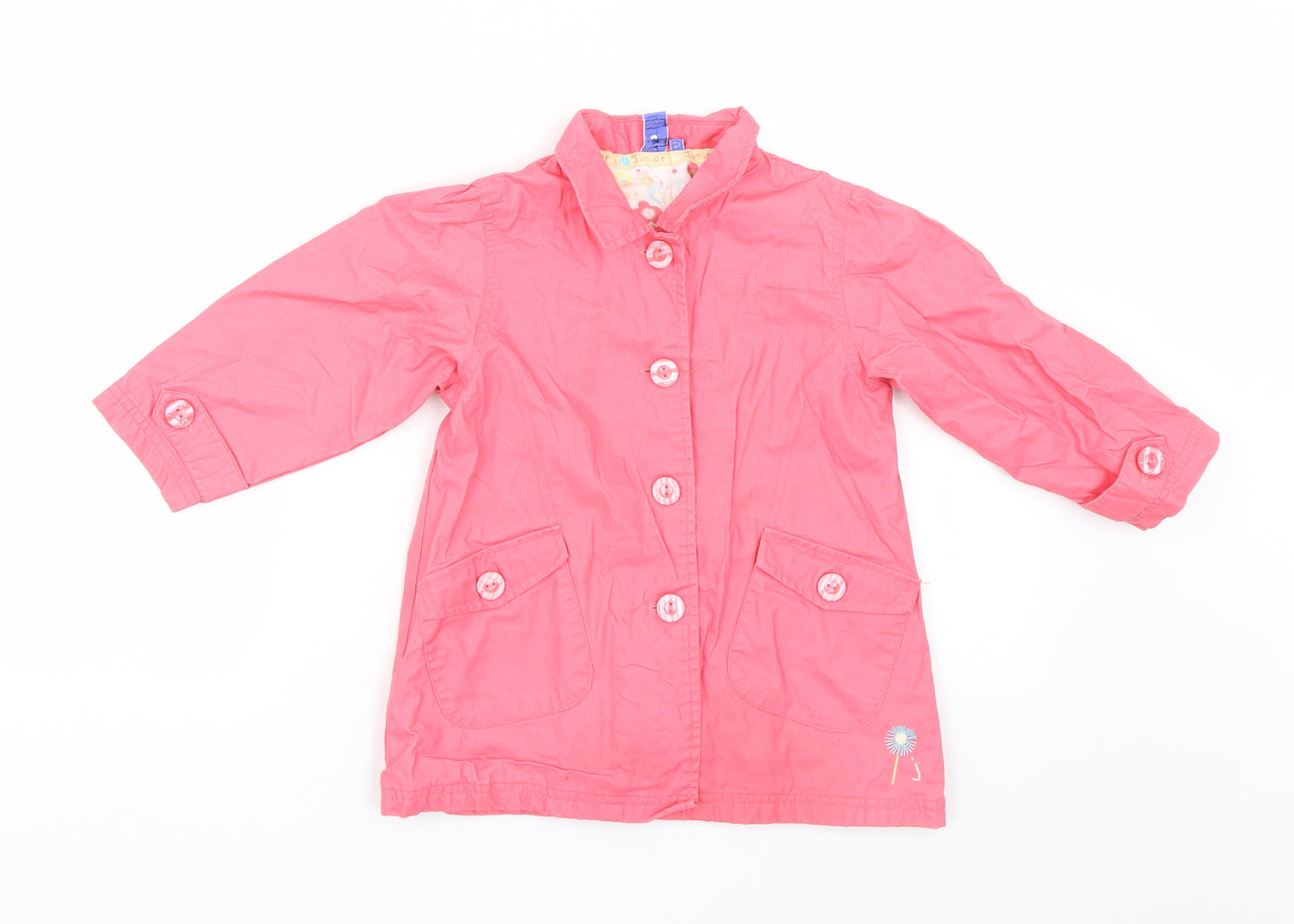 Debenhams Girls Pink   Jacket  Size 2-3 Years