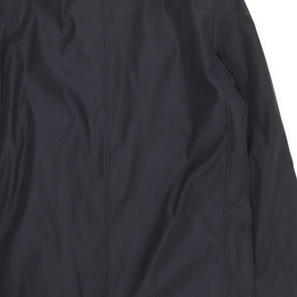 Ciro Citterio Mens Black   Overcoat Coat Size M