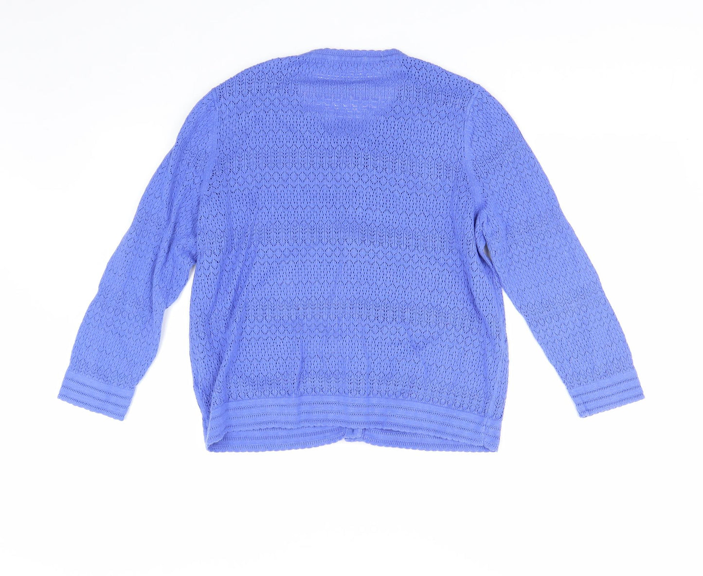 TU Womens Blue   Cardigan Jumper Size 14