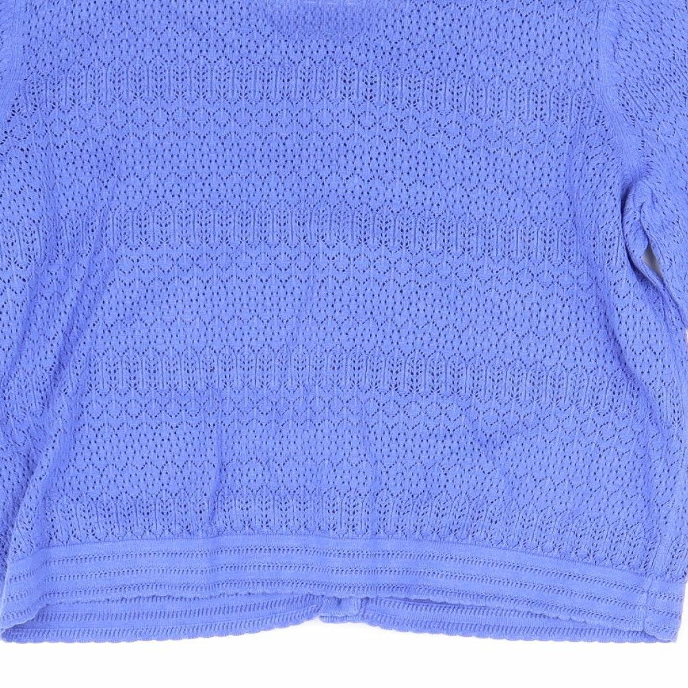 TU Womens Blue   Cardigan Jumper Size 14