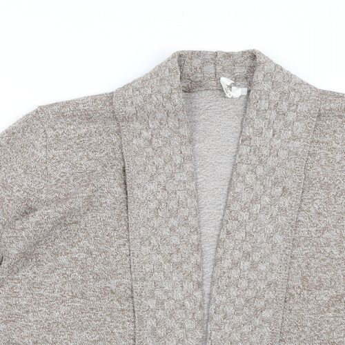 Review Womens Brown  Knit Cardigan Jumper Size M