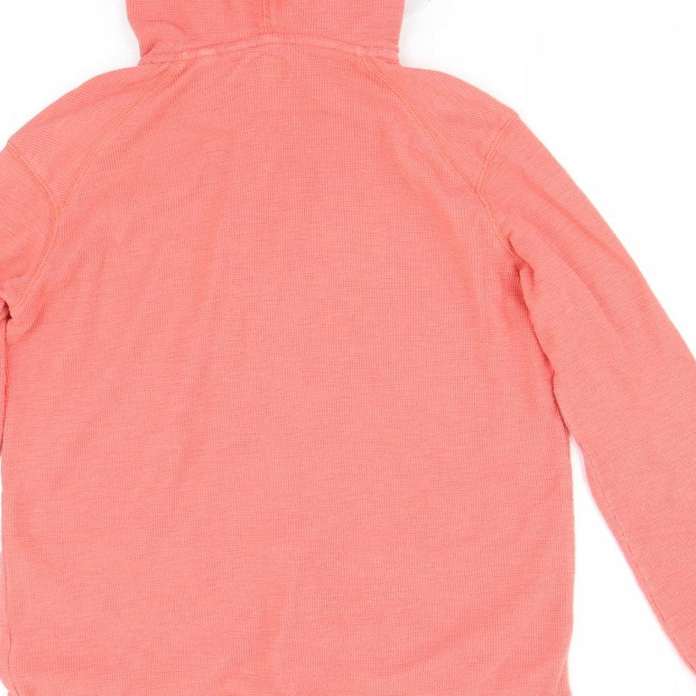 NEXT Mens Orange   Full Zip Hoodie