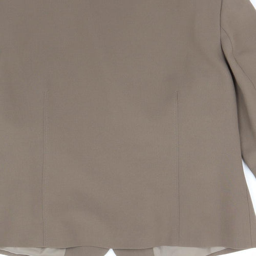 Penny Plain Womens Brown   Jacket Suit Jacket Size 14