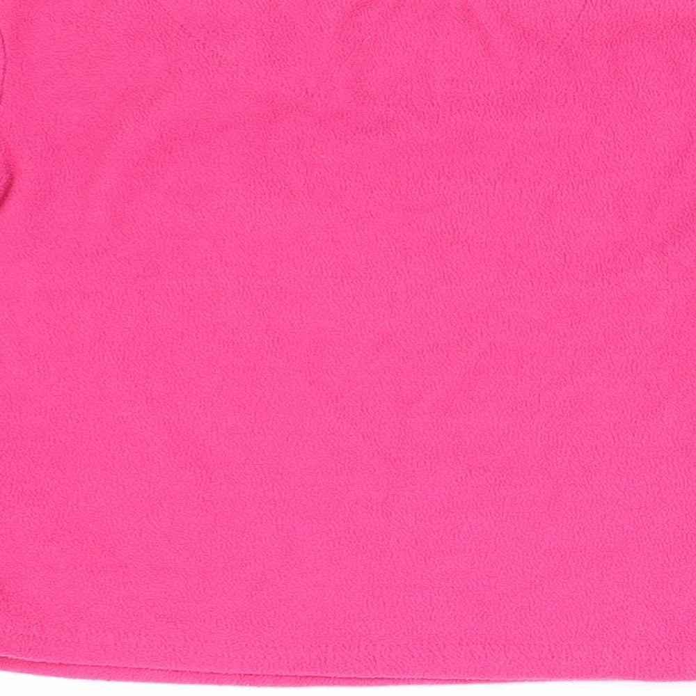 YD Girls Pink  Fleece Top Pyjama Top Size 2-3 Years