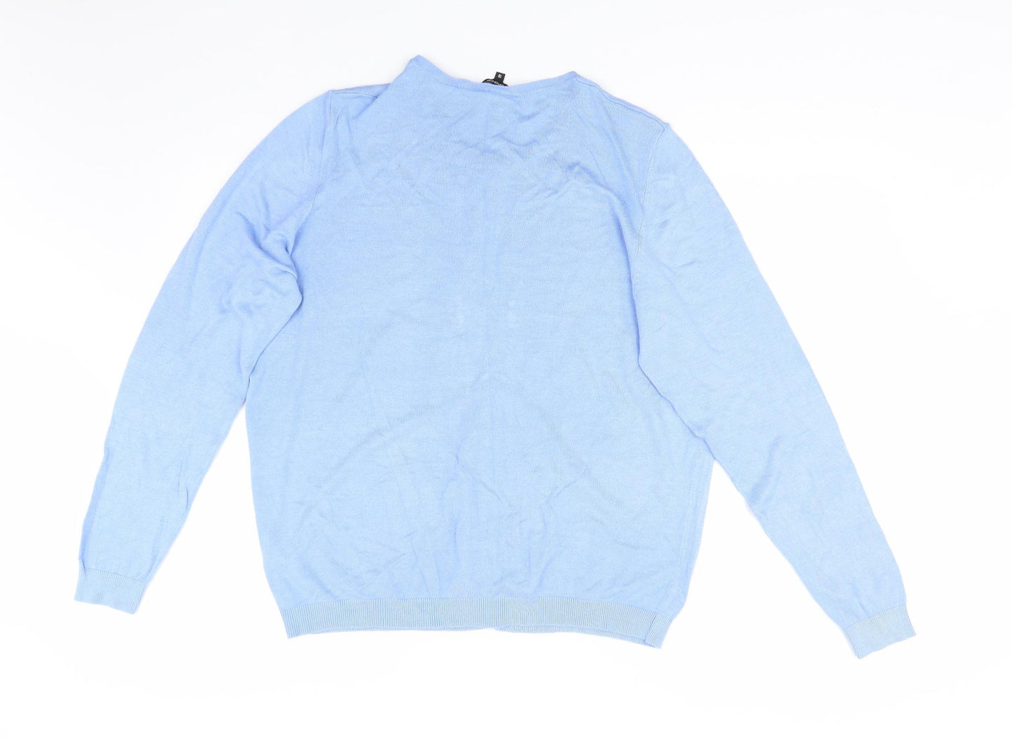 Pep & Co Womens Blue  Knit Cardigan Jumper Size 18