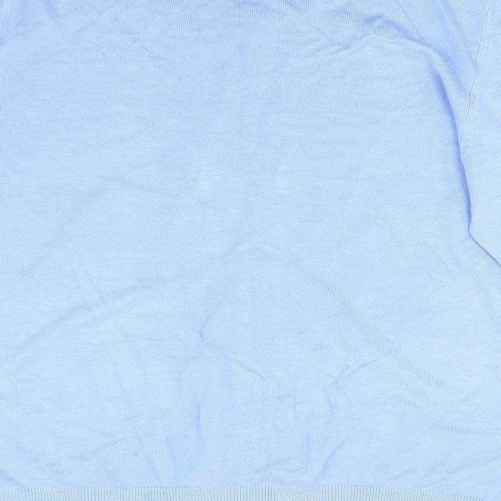 Pep & Co Womens Blue  Knit Cardigan Jumper Size 18
