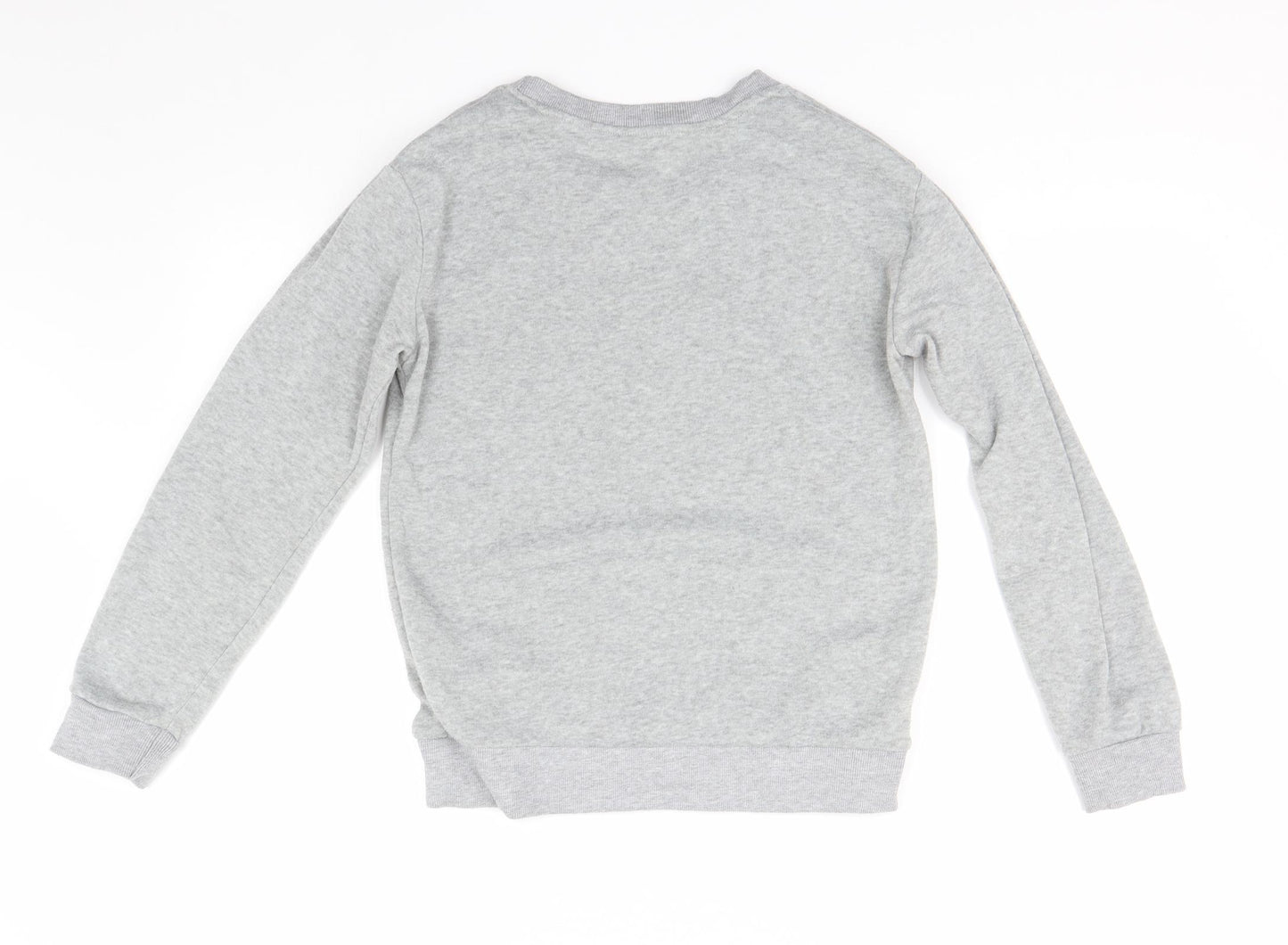 Vogue Italia Womens Grey   Pullover Sweatshirt Size S