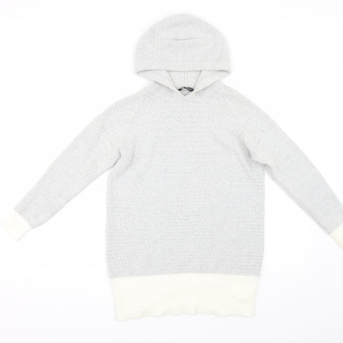 Select Womens Grey  Knit Pullover Jumper Size 10