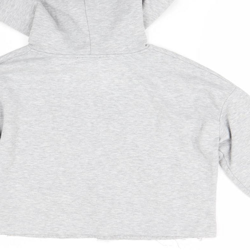 New Look 915 Girls Grey   Pullover Hoodie Size 12-13 Years  - Friends