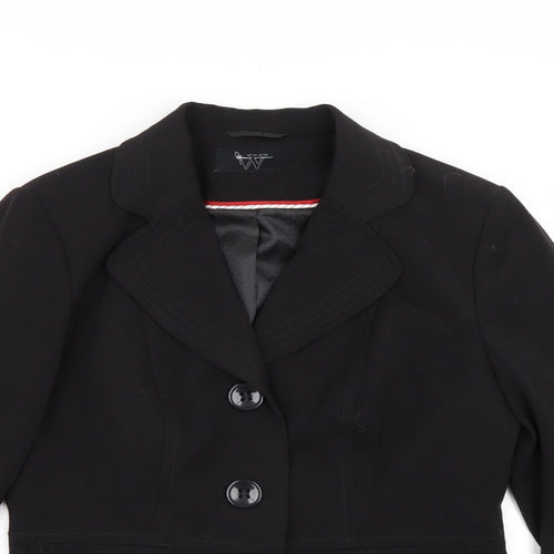 BHS Womens Black   Jacket Suit Jacket Size 12