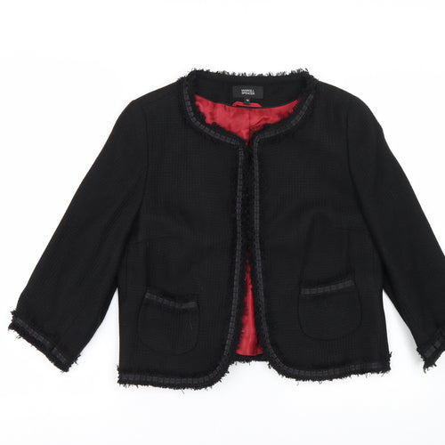 M&S Womens Black   Jacket  Size 14