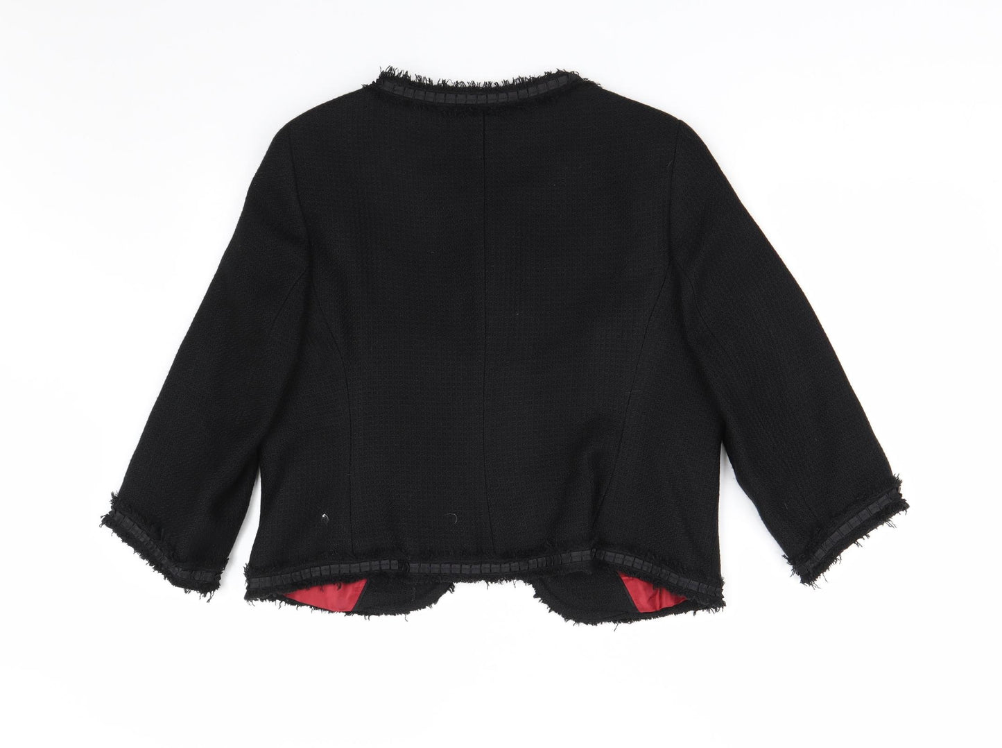 M&S Womens Black   Jacket  Size 14