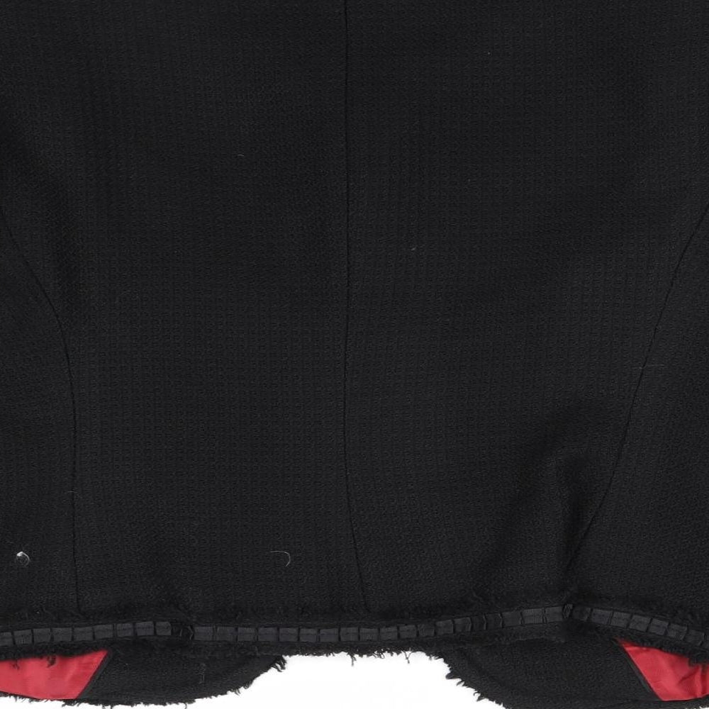 M&S Womens Black   Jacket  Size 14