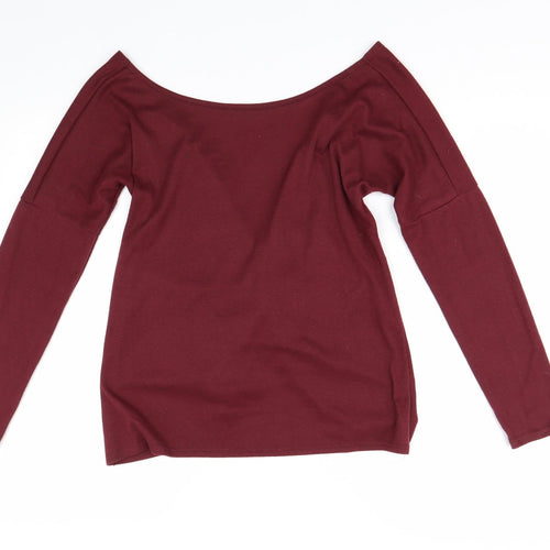 Preworn Womens Red   Pullover Jumper Size M