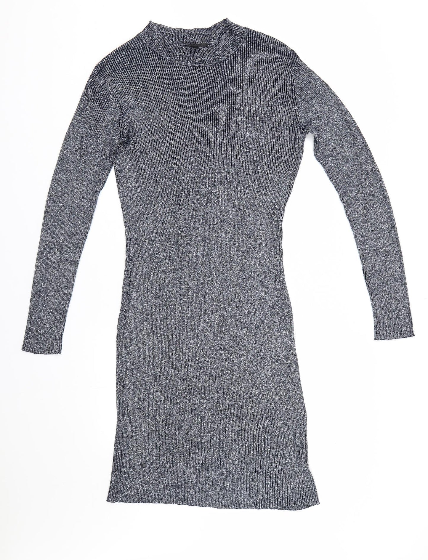 Primark Womens Blue  Knit Jumper Dress  Size 18