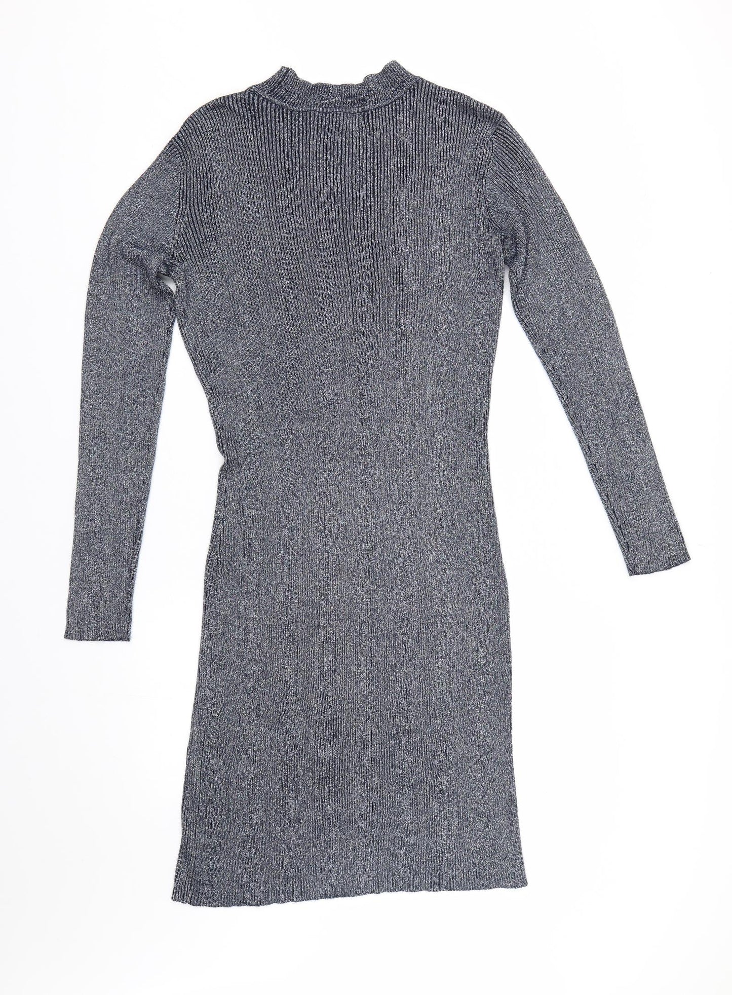 Primark Womens Blue  Knit Jumper Dress  Size 18