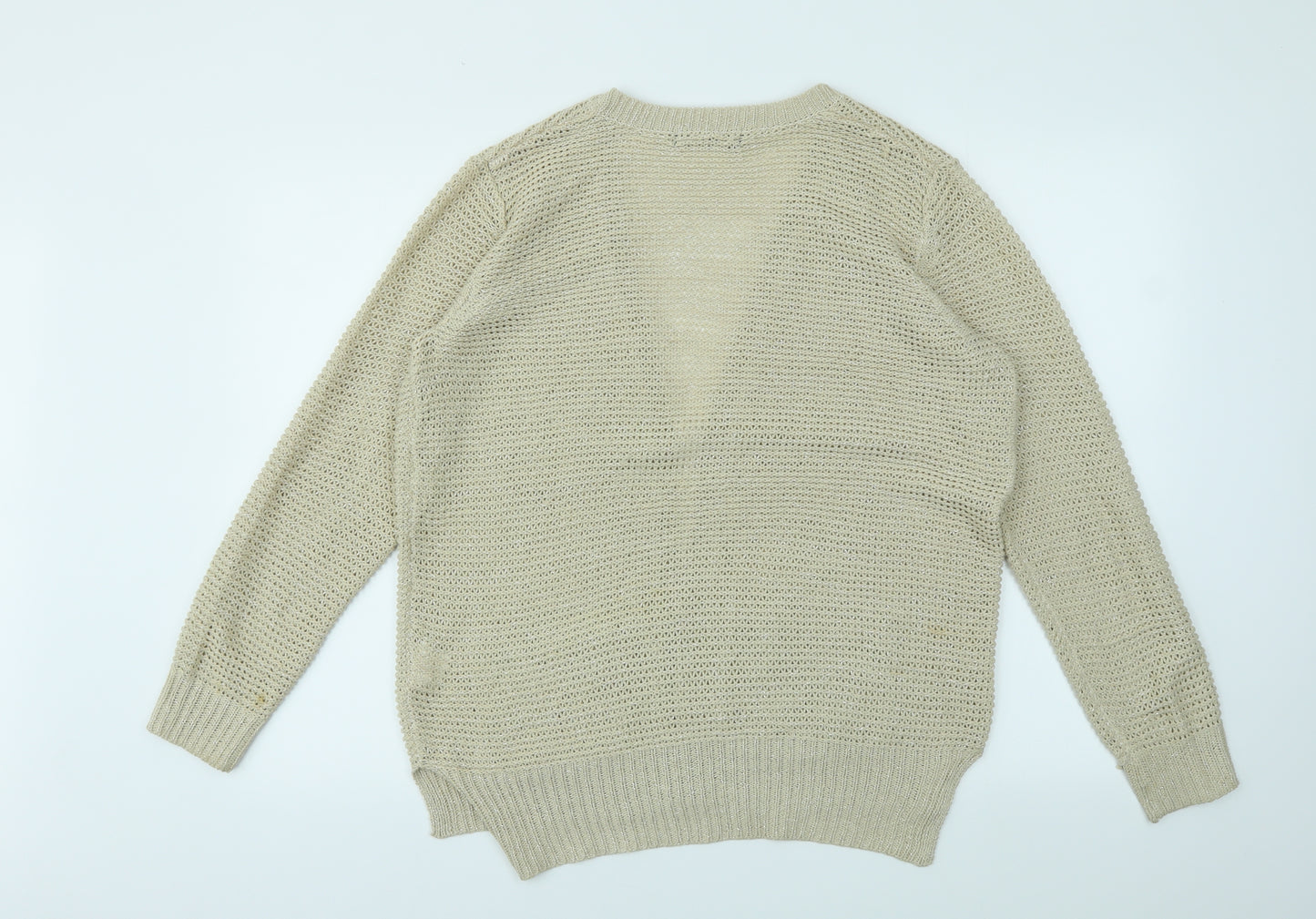 AKD A WEST Womens Ivory   Cardigan Jumper Size 14