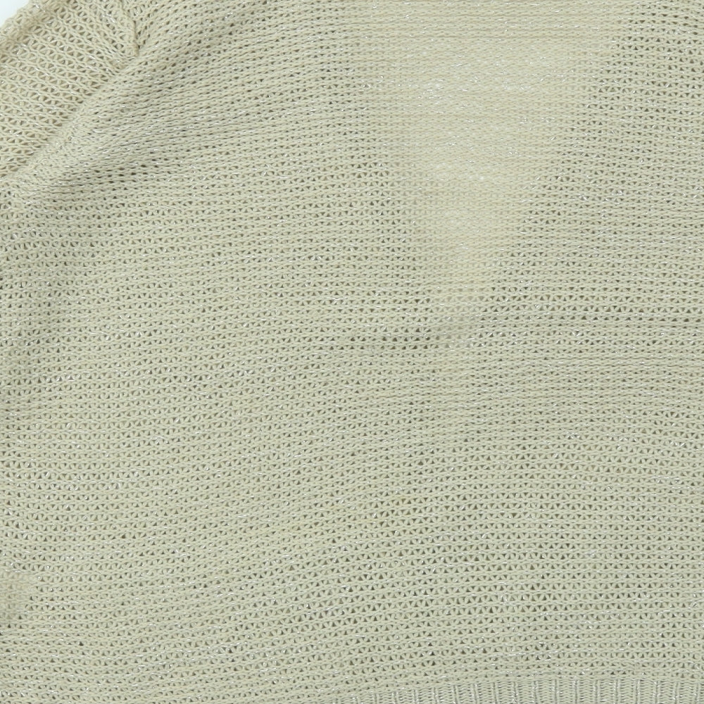 AKD A WEST Womens Ivory   Cardigan Jumper Size 14