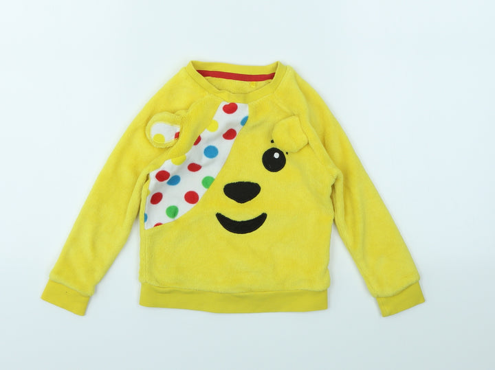 George Boys Yellow   Pullover Jumper Size 2-3 Years