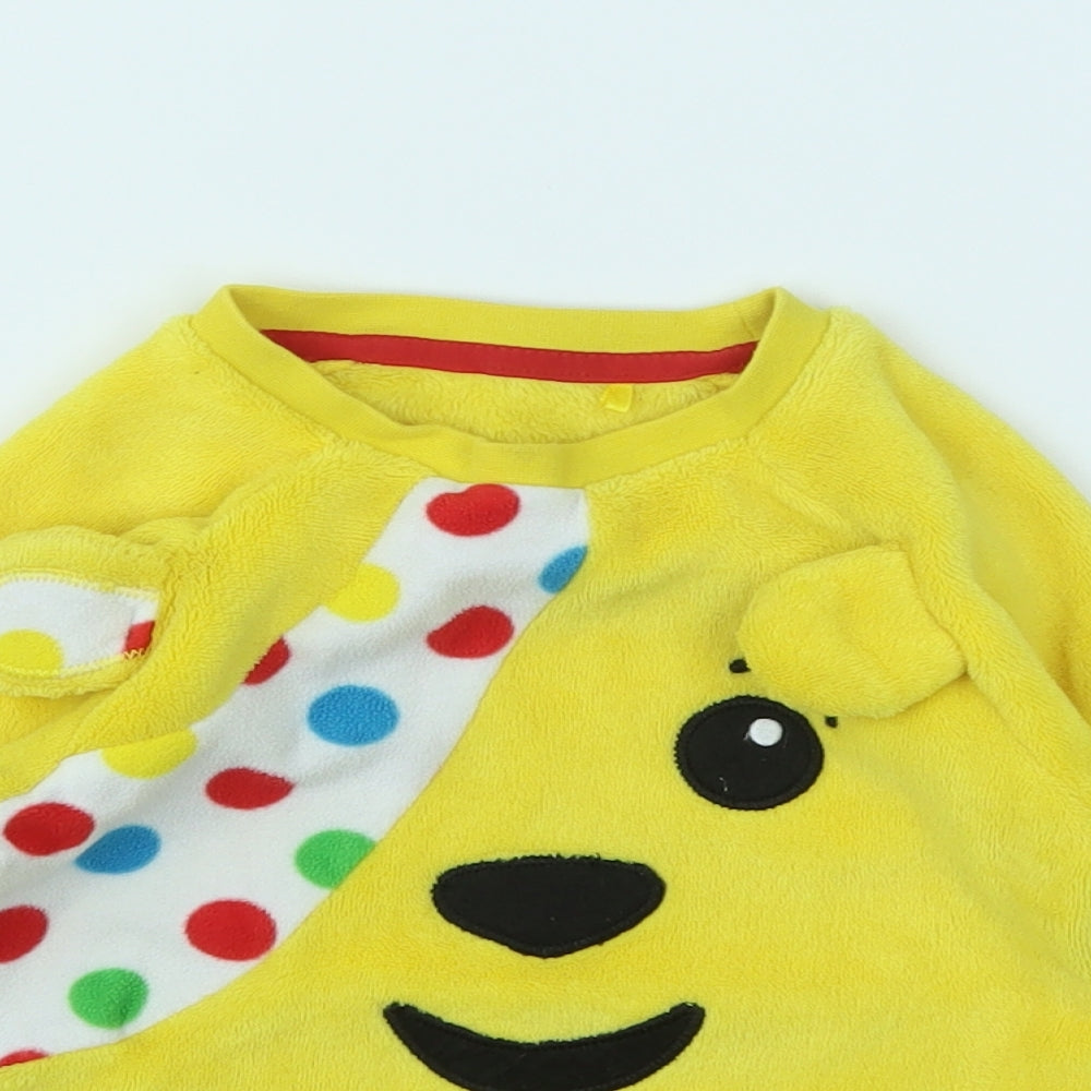 George Boys Yellow   Pullover Jumper Size 2-3 Years