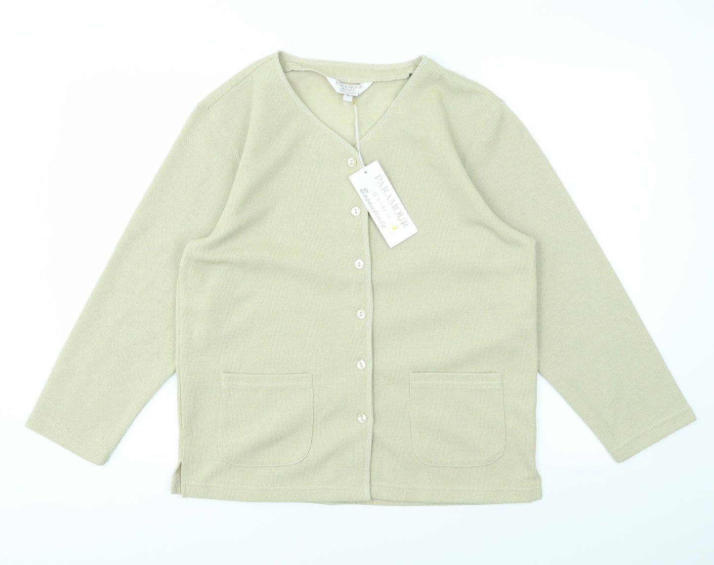 Paramour Collection Womens Ivory   Cardigan Jumper Size M