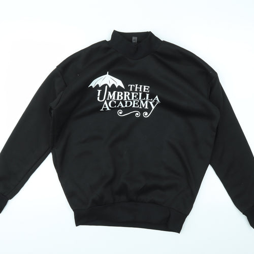 Preworn Womens Black   Pullover Jumper Size XS