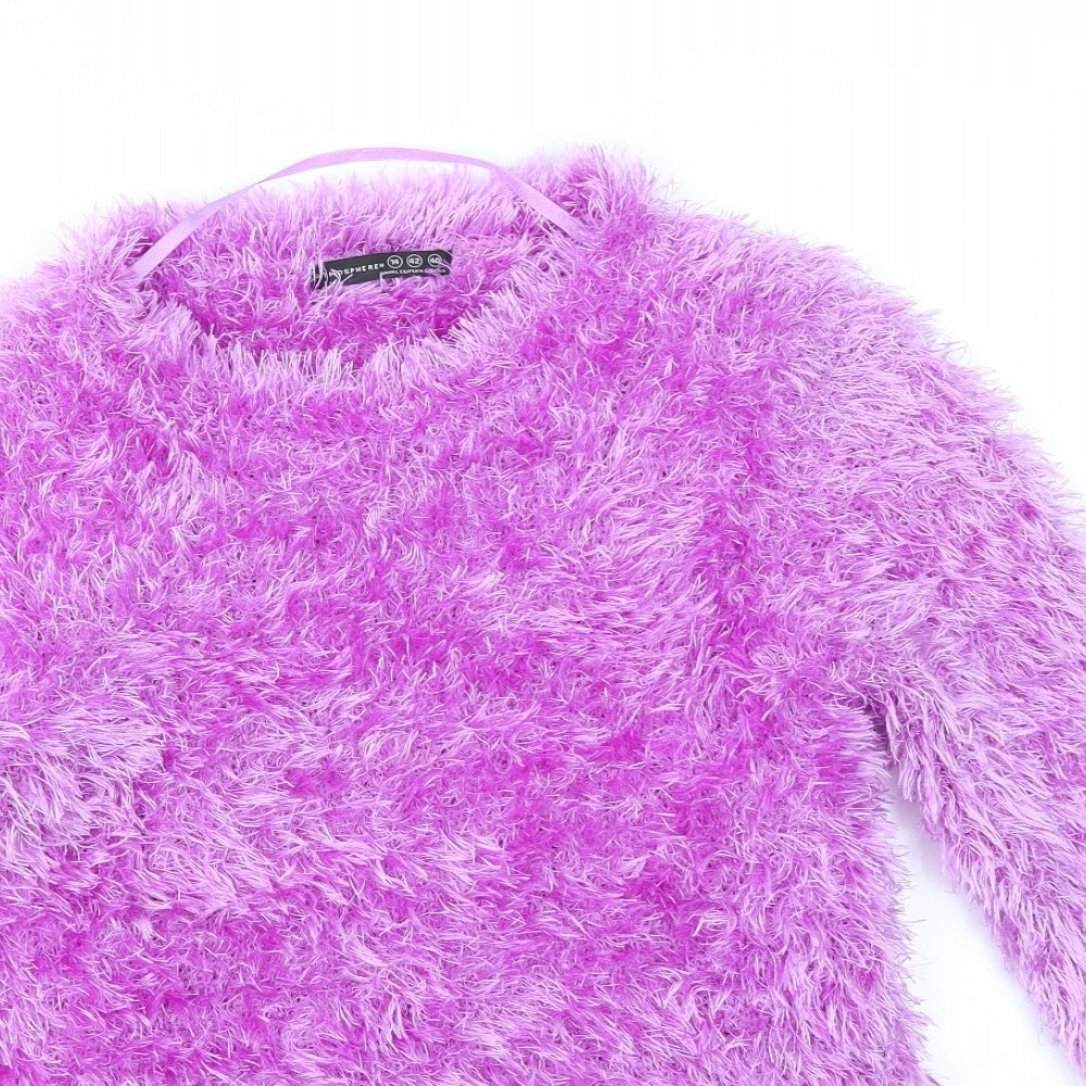 Primark Womens Purple   Pullover Jumper Size 14