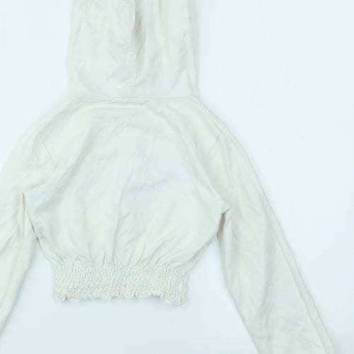 Select Girls White   Pullover Jumper Size 9 Years