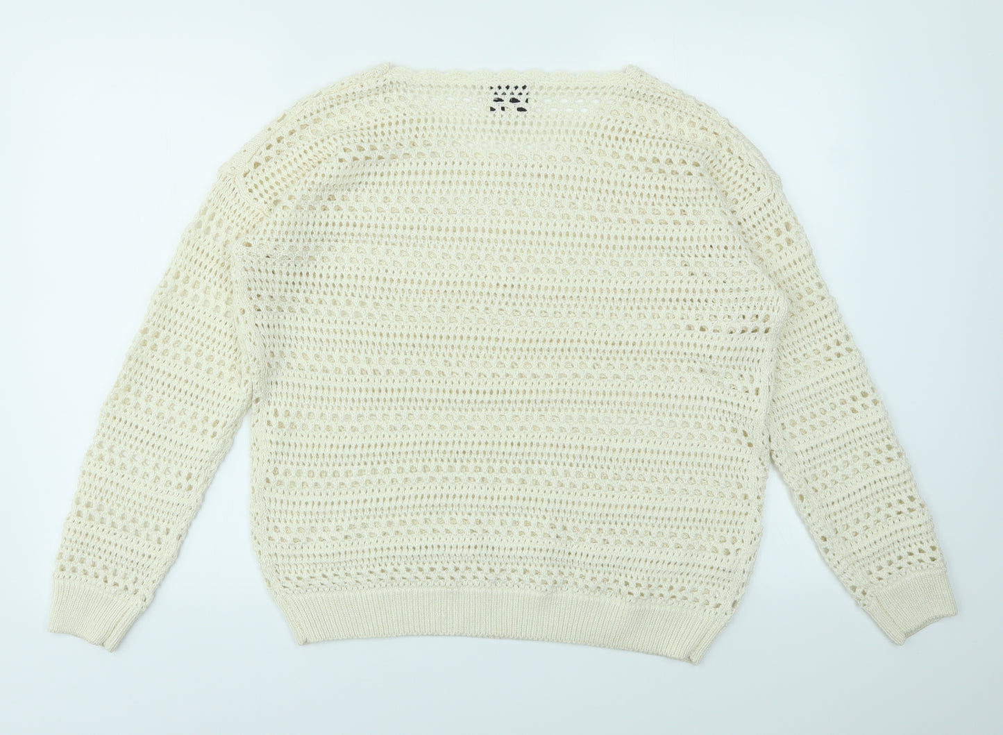 Matalan Womens Ivory   Pullover Jumper Size 14