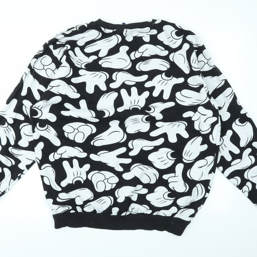 H&M Womens Multicoloured Animal Print  Pullover Jumper Size L