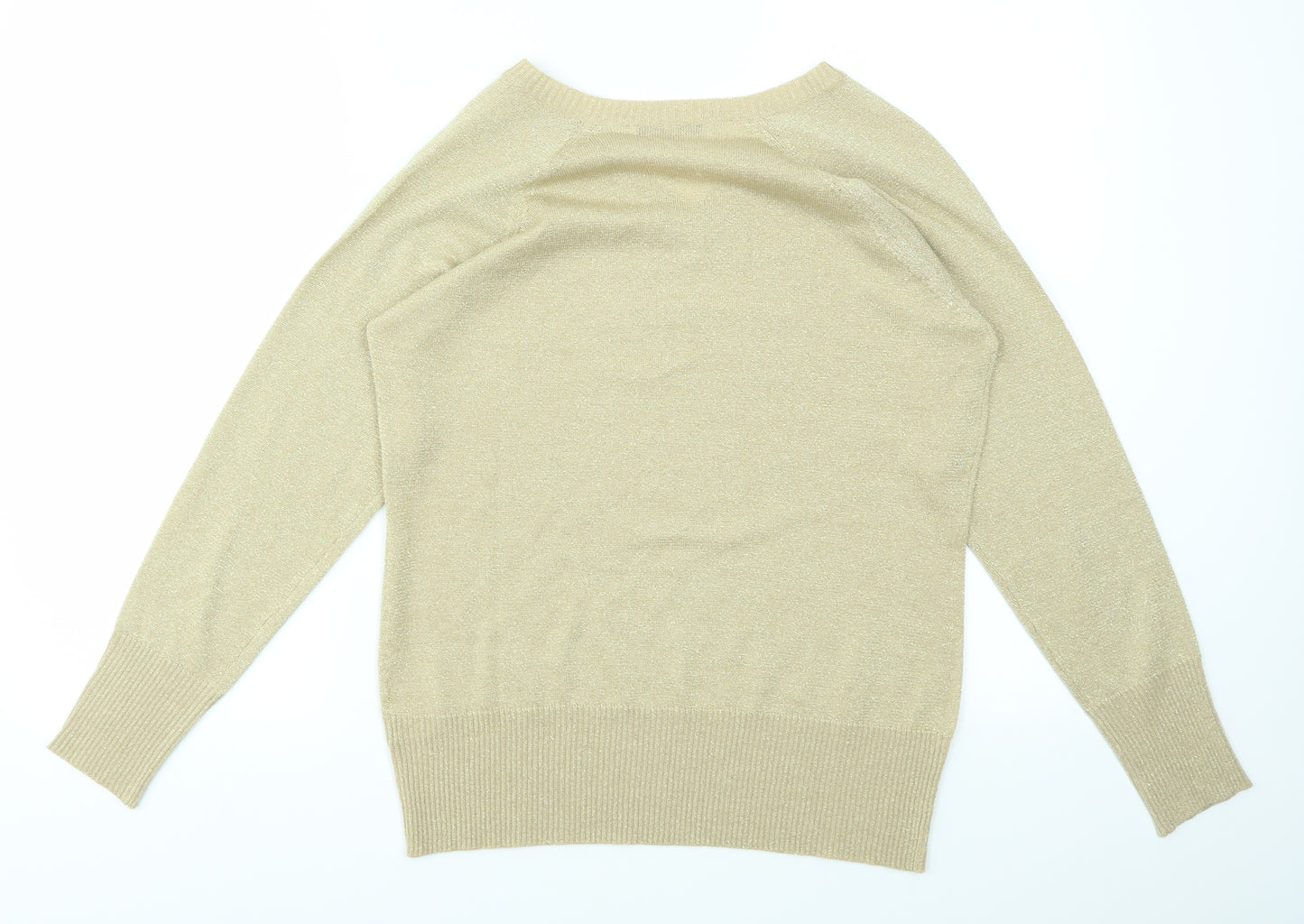 EWM Womens Gold   Basic T-Shirt Size M