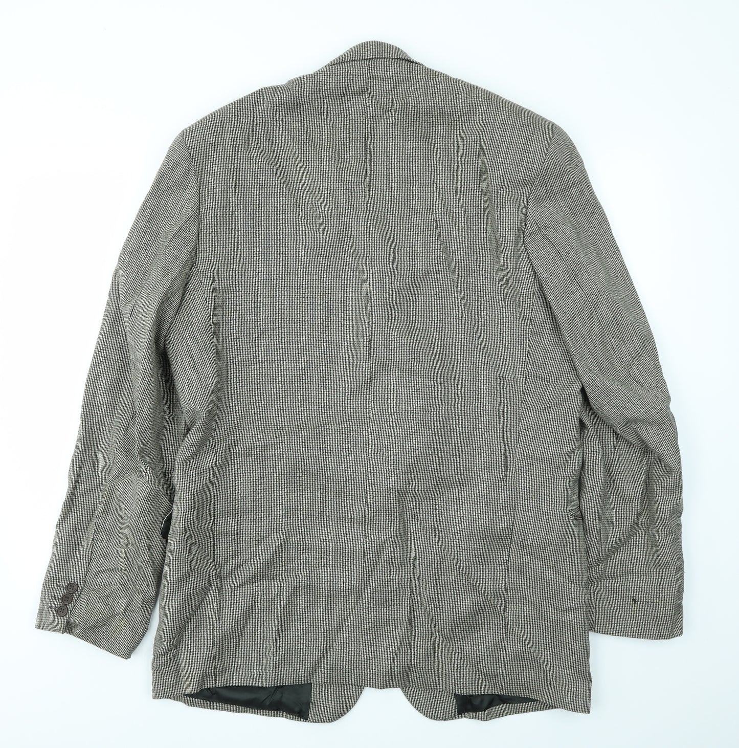 NEXT Mens Brown Check  Jacket Blazer Size 42