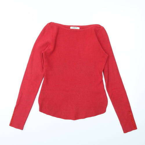 SWEEWE Womens Red   Pullover Jumper Size S