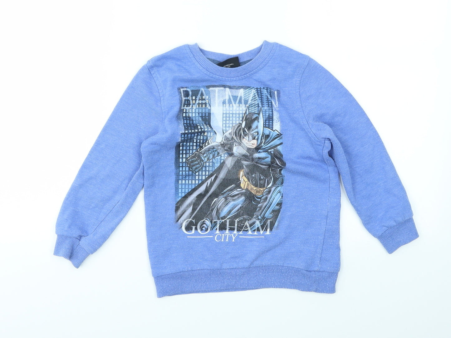George Boys Blue   Pullover Jumper Size 4-5 Years