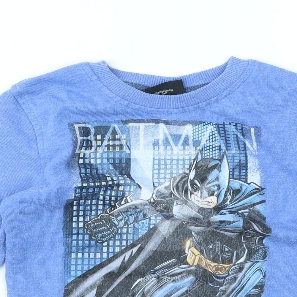 George Boys Blue   Pullover Jumper Size 4-5 Years