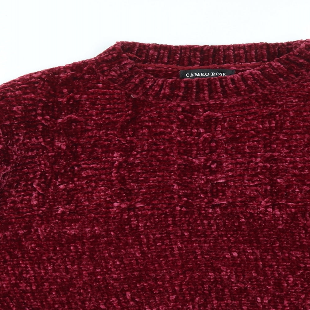 CEMEO ROSE Womens Pink   Pullover Jumper Size L
