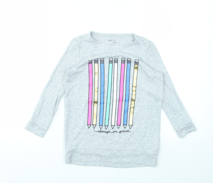 Gap Girls Grey   Pullover Jumper Size XS