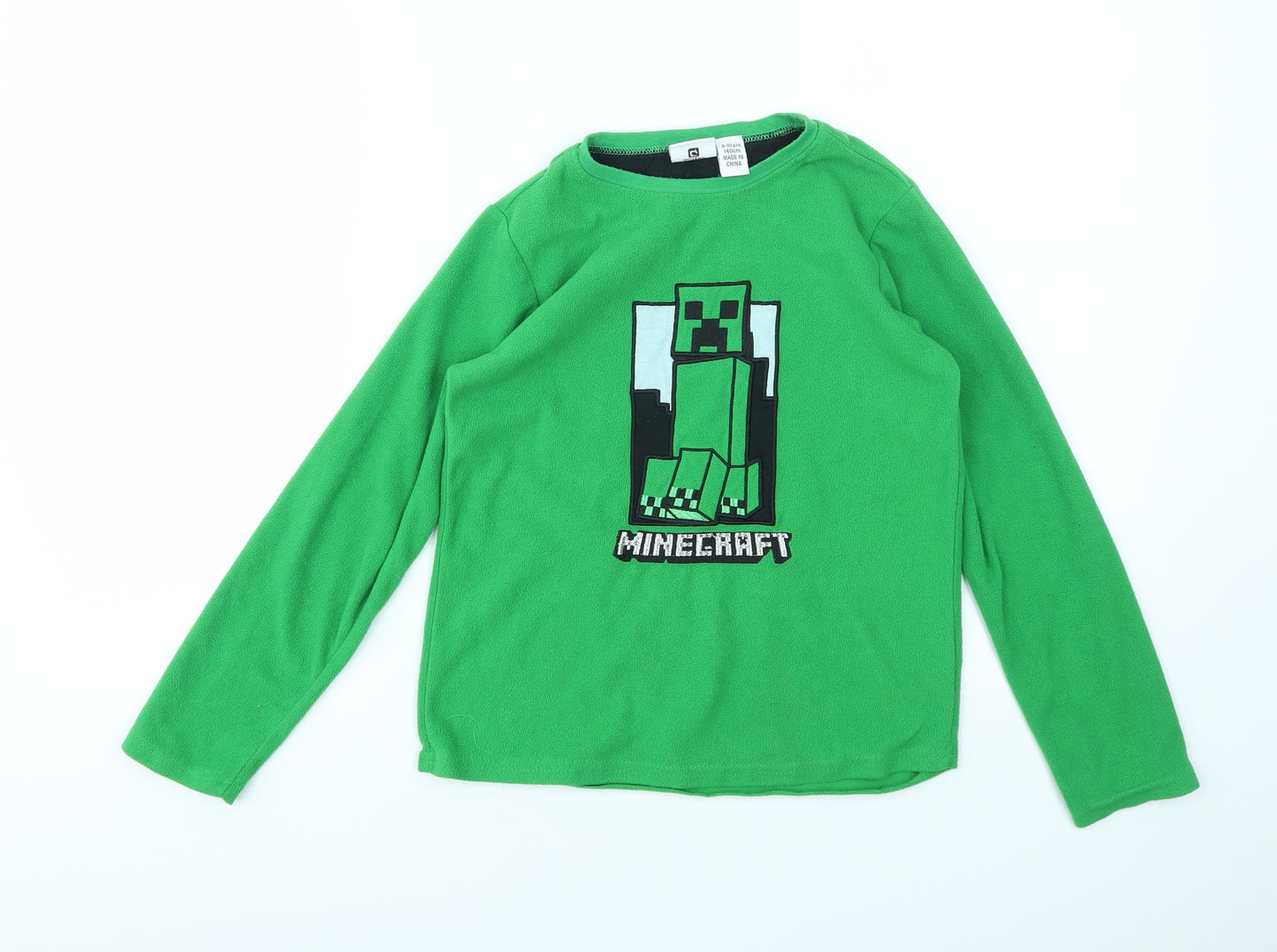 Primark Boys Green    Pyjama Top Size 9-10 Years