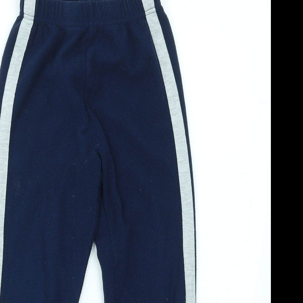 George Boys Blue   Jogger Trousers Size 6-7 Years