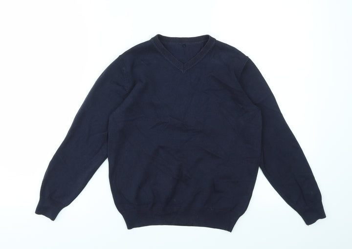 George Boys Blue   Pullover Jumper Size 8-9 Years